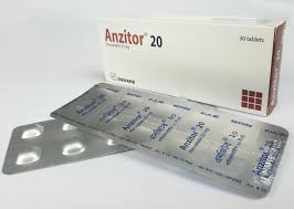 Picture of Tablet Anzitor 20mg